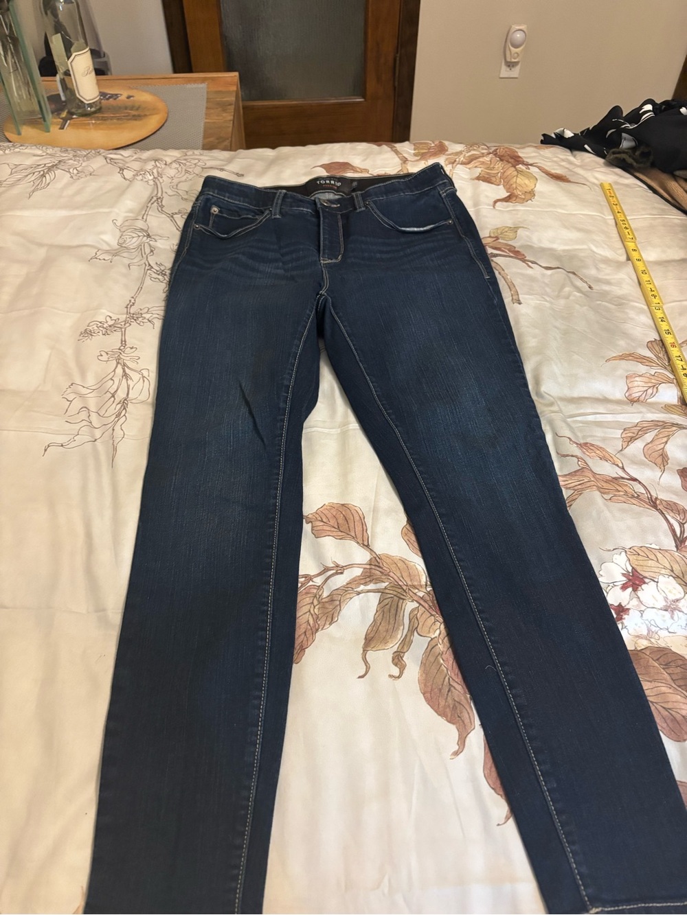 Torrid Sky High Skinny Blue Jeans. 10R. 3pr. excellent pre-owned condition.